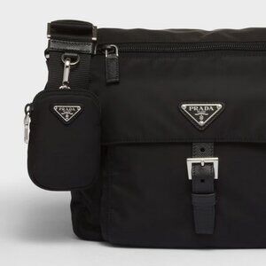 Prada Mini Pouch with Clip